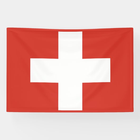 スイス 横断幕 (横)