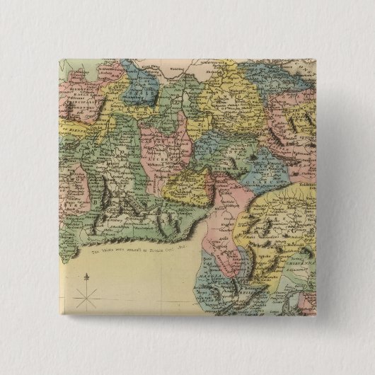 スイス 缶バッジ (正面)