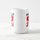 スイス 2026 サッカー ファングッズ サポーター コーヒーマグカップ (中央)