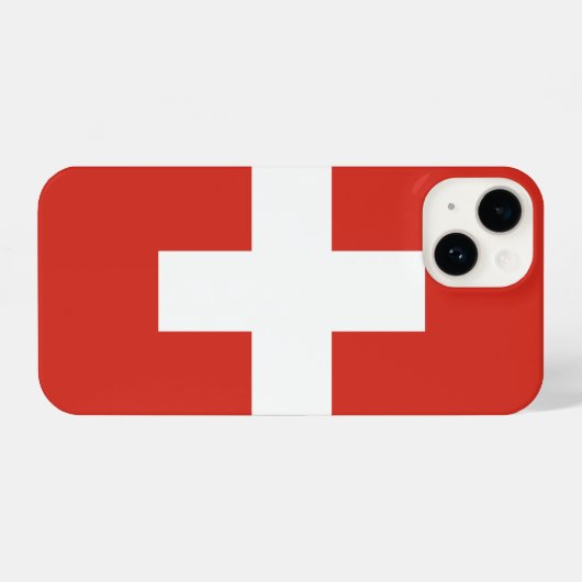 スイス iPhoneケース (裏面横)