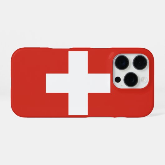 スイス iPhoneケース (裏面横)