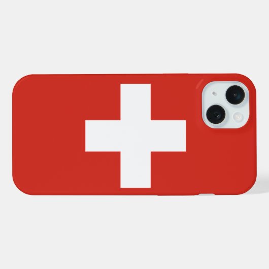 スイス iPhoneケース (裏面横)