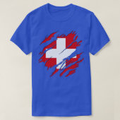 スイス Tシャツ (デザイン正面)