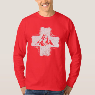 スイス Tシャツ - スイス国旗 Tシャツ