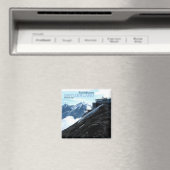 スイスBernese Alps写真旅行用磁石 マグネット (インサイチュ (食洗機))