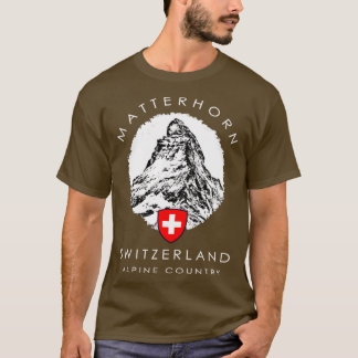 スイスMatterhorn Xo4Uオリジナル Tシャツ