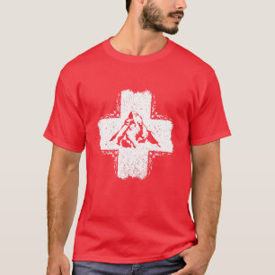 スイスTシャツ – スイス国旗Tシャツ Tシャツ