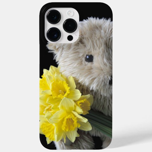 スイセンのクマ iPhone 14 ハードケース Case-Mate iPhoneケース (裏面)