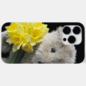 スイセンのクマ iPhone 14 ハードケース Case-Mate iPhoneケース (裏面 (横))