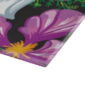 スイセンの花2が付いている優雅パターン カッティングボード (角)