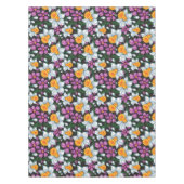 スイセンの花2が付いている優雅パターン テーブルクロス (正面)