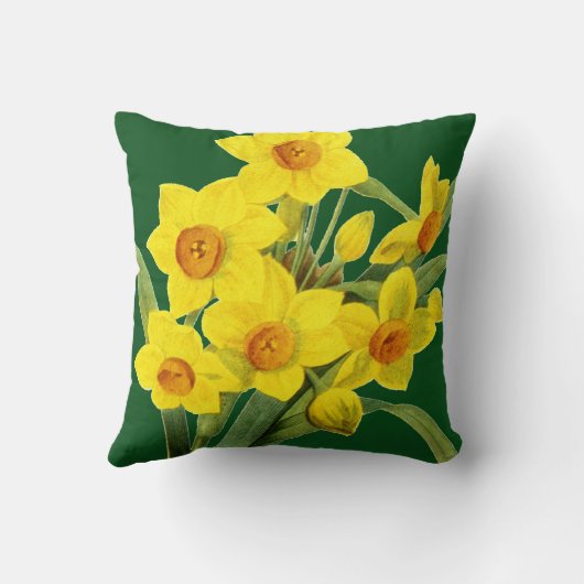 スイセン(N Tazetta) クッション (裏面)