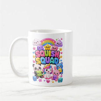 スイッシュ隊 スパークル レインボー パンダ ユニコーン かわいい  コーヒーマグカップ