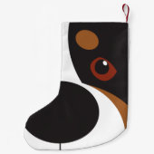 スイッシー顔ストッキング スモールクリスマスストッキング (裏面)