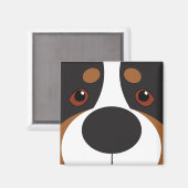 スイッシー顔磁石 マグネット (正面/裏面)