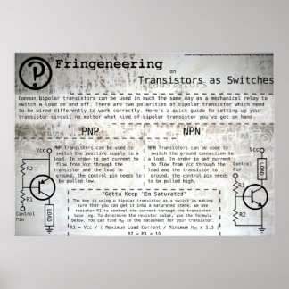 「スイッチとしてのトランジスタ」のポスター ポスター