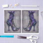 スイッチの起動の切り離し離れのティッシュペーパーと右側 薄葉紙 (クラフト)