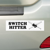 スイッチヒッター バンパーステッカー (車上)