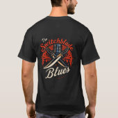 スイッチブレード・ブルース Tシャツ (裏面)