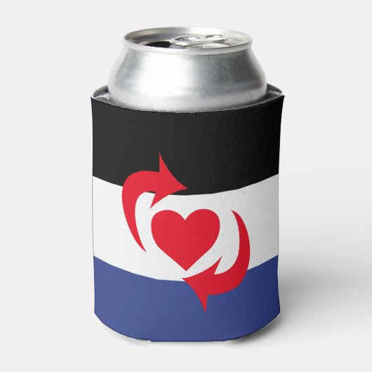 スイッチ プライド フラッグ 缶クーラー (缶正面)