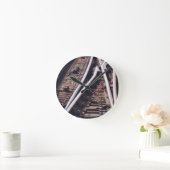 スイッチ ラウンド壁時計 (ホーム)