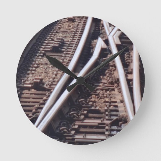 スイッチ ラウンド壁時計 (正面)