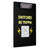 スイッチBeトリピン – 電気製品ギフト クリップボード (右)