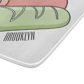 スイッ転が転がクの漫画イラストレーション カッティングボード (角)