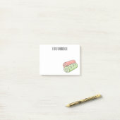 スイッ転が転がクの漫画イラストレーション ポストイット (デスク上)