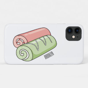 スイッ転が転がクの漫画イラストレーション iPhone 11 ケース