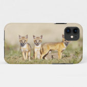 スイフトギツネ (Vulpes macrotis) 巣穴で幼獣, 3 Case-Mate iPhoneケース (裏面(横))