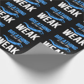 スイミおもしろいングユーモア泳ぐ人 ラッピングペーパー (角)