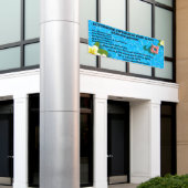 スイミカスタマイズングプールスパ保守修理ユーザー 横断幕 (ビルの外側)