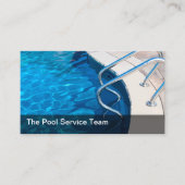 スイミカッコいいングプール及びラダーテーマ 名刺 (正面)