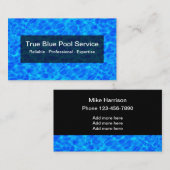 スイミクールンプールウォーターデザイン 名刺 (正面/裏面)