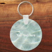 スイミパーソナライズされたングプール水 キーホルダー (正面)