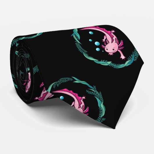 スイミングアクソロトル ネクタイ (ロール)