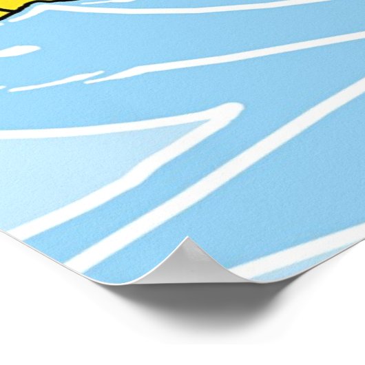 スイミングアヒル科 ポスター (角)