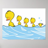 スイミングアヒル科 ポスター (正面)