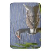 スイミングアヒル バスマット (正面縦)