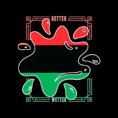 スイミングアフリカ祖先ウォータープールTシャツ Tシャツ