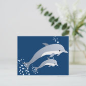 スイミングイルカ ポストカード (スタンド正面)