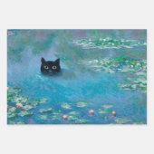 スイミングインウォーター・ライリー・デカップアートW ラッピングペーパーシート (正面3)