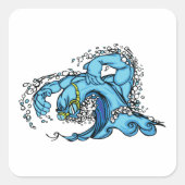 スイミングウェーブ スクエアシール (正面)