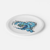 スイミングウェーブ ペーパープレート (アングル)