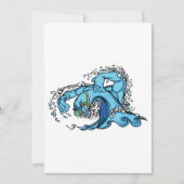 スイミングウェーブ 招待状 (正面)