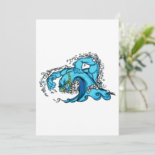 スイミングウェーブ 招待状