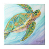 スイミングウミガメ タイル (正面)