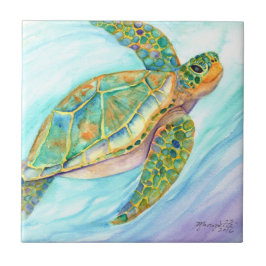 スイミングウミガメ タイル