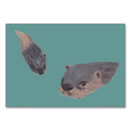 スイミングオター読ズの大人のフラッシュカード テーブルナンバー